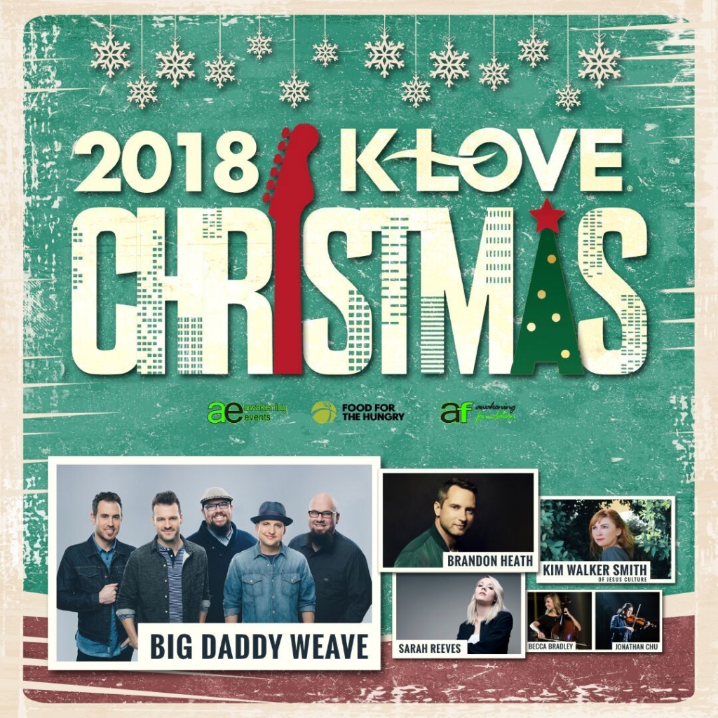 KLove Christmas Tour Sheffield Family Life Center